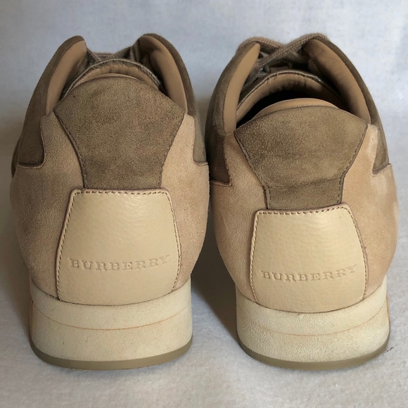 Burberry Field Platform Cork Tennis Shoes - Picture 6 of 7